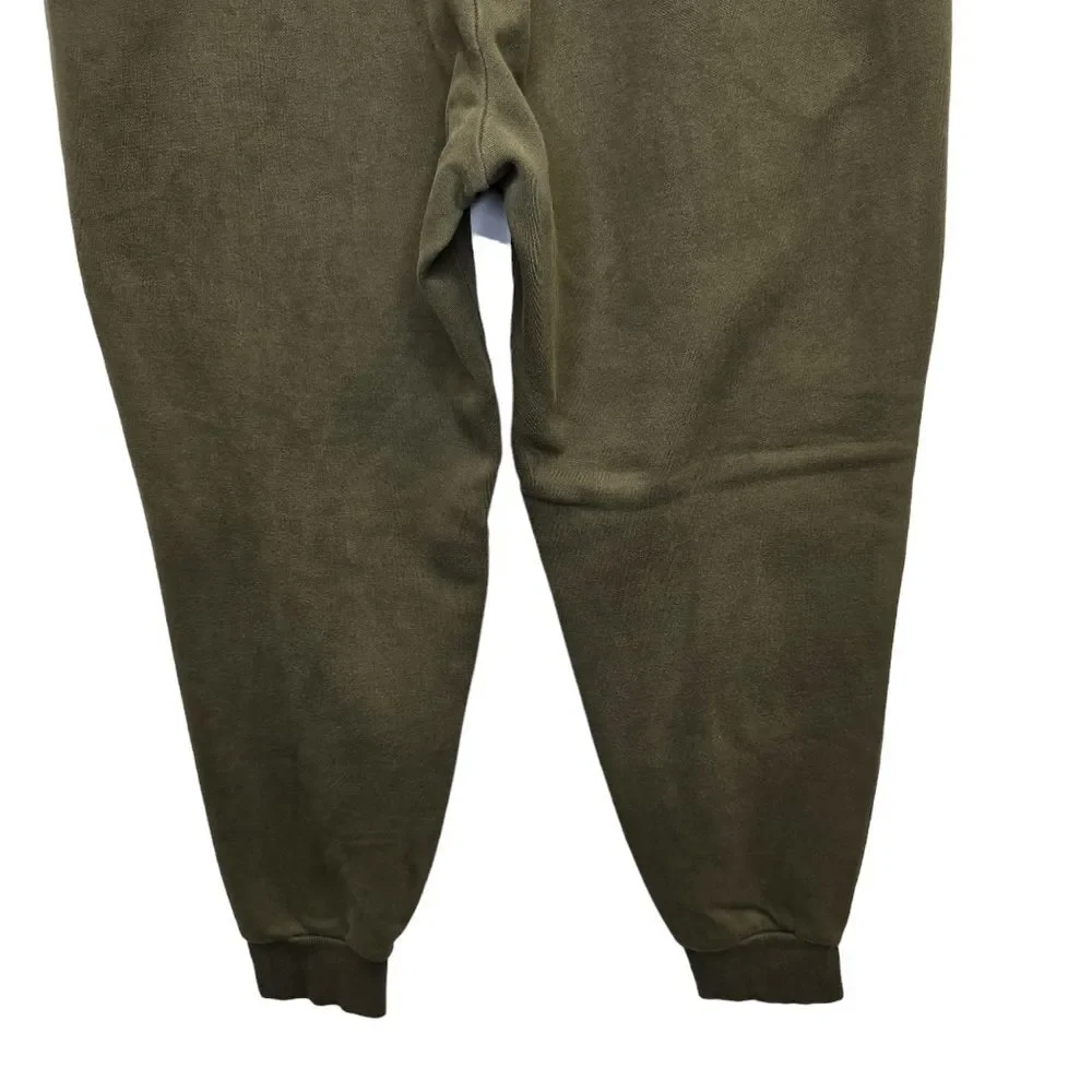 PUMA Men's Fleece Jogger Forest Green Sz L
